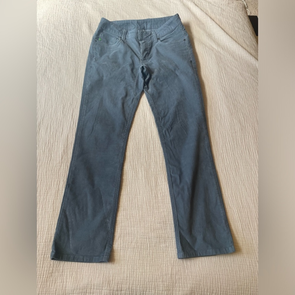 Stio Cord Pant 30: Bluish Gey